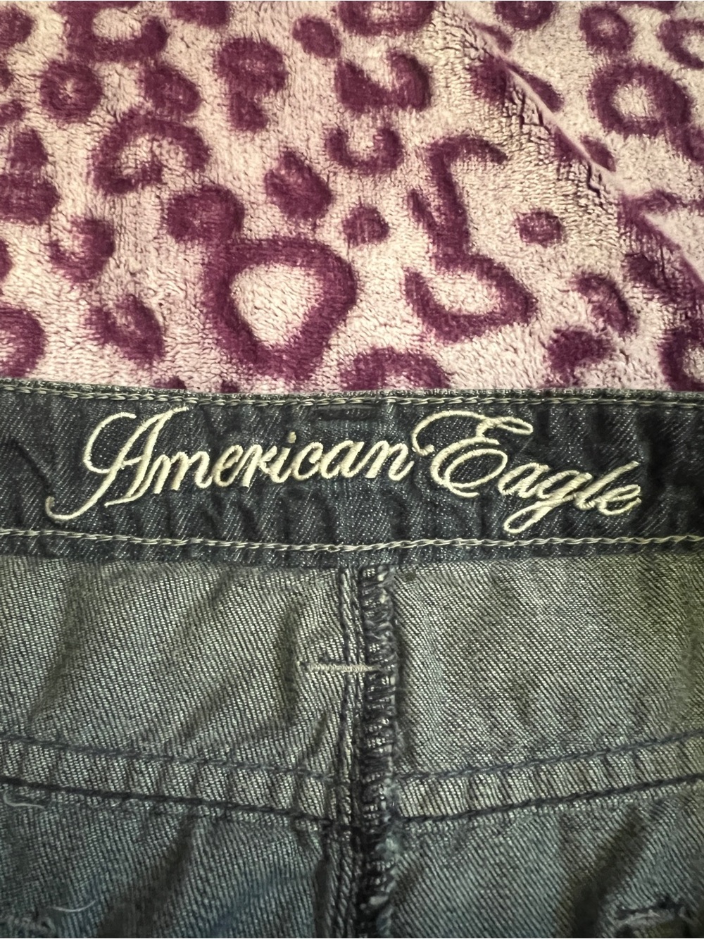 American Eagle Denim Mini Skirt - Picture 3 of 5